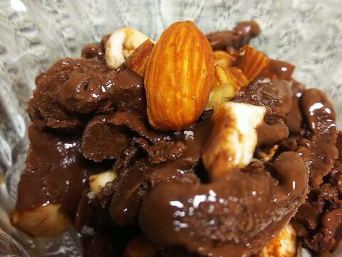 濃厚~アーモンドチョコアイス